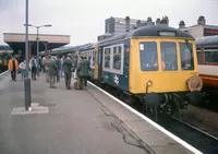 Class 114 DMU at Sheffield