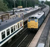 Class 114 DMU at Audley End