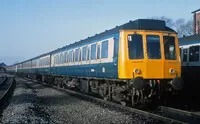 Class 115 DMU at Aylesbury