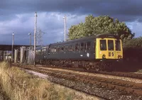 Class 116 DMU at Mount Gould, Plymouth Laira