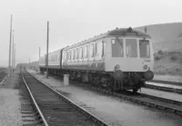 Class 116 DMU at Treherbert