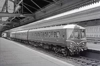 Class 116 DMU at Birmingham Snow Hill