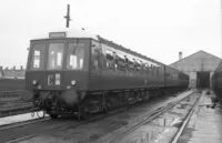 Cardiff Cathays depot on 1960