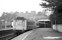 Class 117 DMU at Sutton Coldfield