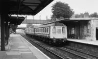 Class 117 DMU at Yatton
