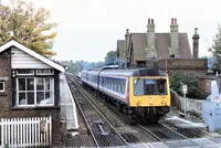 Class 117 DMU at Reigate