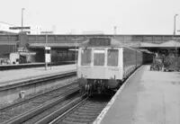 Class 117 DMU at Southampton