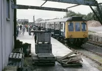 Class 117 DMU at Nanpean