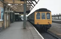 Class 117 DMU at Weymouth