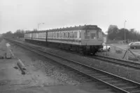 Class 117 DMU at Twyford