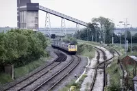 Class 117 DMU at Bagworth and Ellistown