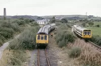 Class 117 DMU at Bugle