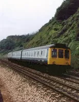 Class 117 DMU at Teignmouth
