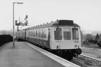 Class 117 DMU at Frome