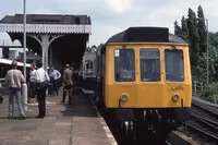 Class 117 DMU at Ipswich
