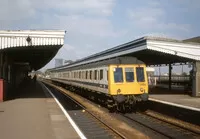 Class 117 DMU at Didcot