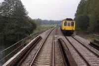 Class 117 DMU at Kintbury
