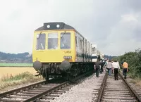 Class 117 DMU at Morris Cowley