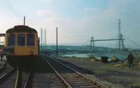 Class 118 DMU at Newport Docks