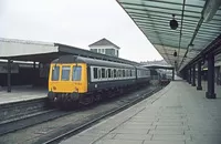 Class 118 DMU at Plymouth