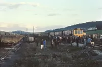Class 118 DMU at Marsh Mills Curve