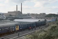 Class 118 DMU at Plymstock