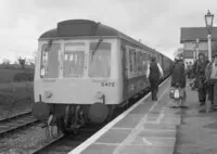 Class 118 DMU at Cranmore