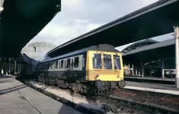 Class 118 DMU at Newcastle Central