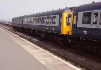Class 118 DMU at Dawlish