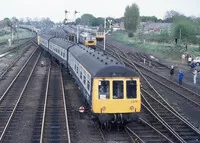 Class 119 DMU at Spalding
