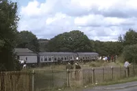 Class 120 DMU at Newcastle Emlyn