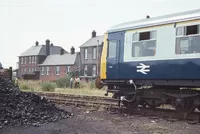 Class 120 DMU at Gorseinon Coal Yard
