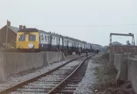 Class 120 DMU at Sudbrook