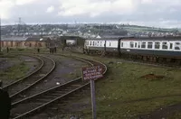 Class 120 DMU at Llanelli Sandy Lane