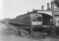 Class 120 DMU at Newcastle Emlyn