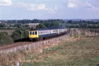 Class 121 DMU at Wilmcote Bank