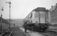 Class 121 DMU at Caerau