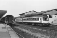 Class 121 DMU at Oxford