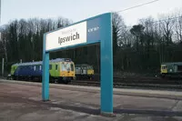 Class 121 DMU at Ipswich
