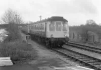 Class 121 DMU at Cranmore