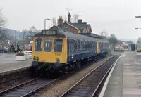 Class 121 DMU at Bourne End