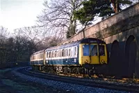 Class 122 DMU at Five Ways