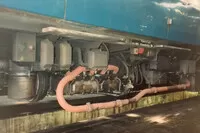 Detail of a Class 122 DMU