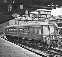 Class 122 DMU at Birmingham Snow Hill