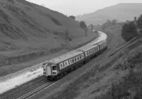 Class 123 DMU at Buxworth Cutting
