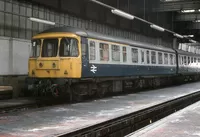 Class 124 DMU at Hull Botanic Gardens depot