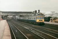 Class 124 DMU at Selby
