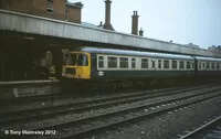 Class 124 DMU at Doncaster