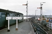 Class 126 DMU at Stranraer Harbour