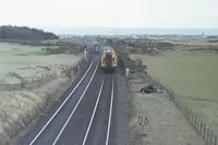 Class 126 DMU at Lochgreen Junction